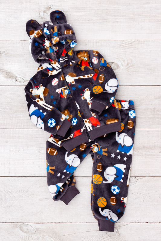 Костюм ясельний для хлопчика (з вушками)